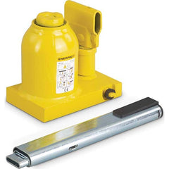 Enerpac - Manual Bottle, Screw, Ratchet & Hydraulic Jacks Type: Hydraulic Bottle Jack Load Capacity (Ton): 10 (Inch) - Industrial Tool & Supply