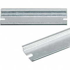 Fibox - DIN Rail Product Type: DIN Rail Material: Zinc-Plated Steel - Industrial Tool & Supply
