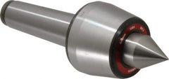 Rohm - MT5 Taper Shank, 3.543" Head Diam 2,000 Lb Capacity Live Center - 3,000 Max RPM, 2.764" Head Length, 1.5748" Point Diam, 1.988" Point Len, 4,400 Lb Max Workpc, 10.177" OAL, Standard Point - Industrial Tool & Supply