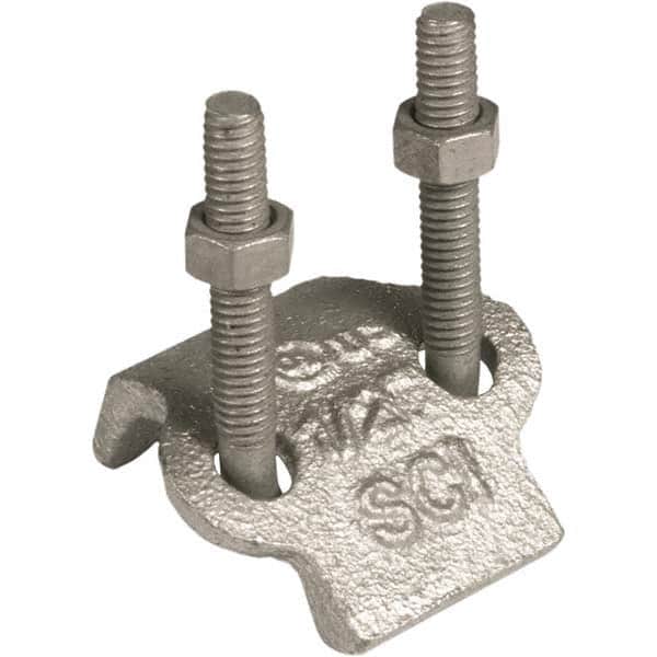 Hubbell-Raco - Pipe, Tube & Conduit Hold-Down Straps Type: Conduit Clamp Pipe Size: 1-1/2 (Inch) - Industrial Tool & Supply