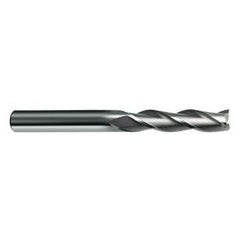 5/16 Dia. x 4 Overall Length 3-Flute Square End Solid Carbide SE End Mill-Round Shank-Center Cut-Uncoated - Industrial Tool & Supply