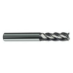20mm Dia. - 104mm OAL - 4 FL Variable Helix Bright Carbide End Mill - Industrial Tool & Supply