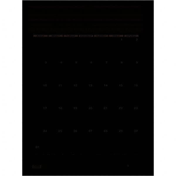 House of Doolittle - Note Pads, Writing Pads & Notebooks Writing Pads & Notebook Type: Wall Calendar Size: 22 x 31-1/4 - Industrial Tool & Supply