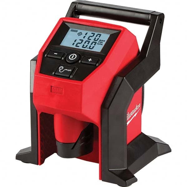 Milwaukee Tool - Tire Inflators Tool Type: Inflator Kit Power Source: M12 Rechargeable Battery - Industrial Tool & Supply
