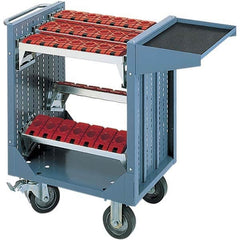LISTA - CNC Storage Carts Style: CNC Tool Cart with Tool Carrier Taper Size: HSK 63A - Industrial Tool & Supply