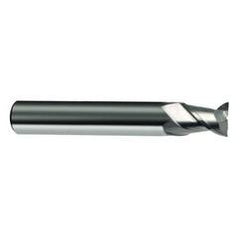 12mm Dia. - 73mm OAL - 45° Helix Bright Carbide End Mill - 2 FL - Industrial Tool & Supply