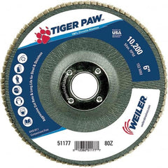 Weiler - Flap Discs Abrasive Type: Coated Flap Disc Type: Type 29 - Industrial Tool & Supply