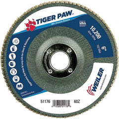 Weiler - Flap Discs Abrasive Type: Coated Flap Disc Type: Type 29 - Industrial Tool & Supply