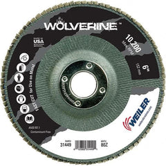 Weiler - Flap Discs Abrasive Type: Coated Flap Disc Type: Type 29 - Industrial Tool & Supply