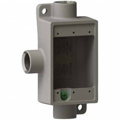 Hubbell Killark - Electrical Outlet Boxes & Switch Boxes Enclosure Type: Device Box Enclosure Shape: Rectangle - Industrial Tool & Supply