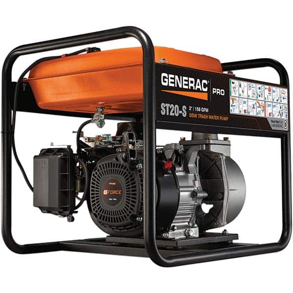 Generac Power - Self-Priming Engine Pumps Horsepower: 5.0 Engine Type: OHV - Industrial Tool & Supply