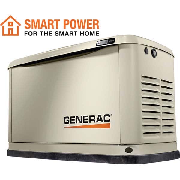 Generac Power - Standby Power Generators Generator Type: Air Cooled Fuel Type: Natural Gas; Liquid Propane (LP) - Industrial Tool & Supply