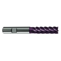 5mm Dia. - 65mm OAL - 5 FL Variable Helix Firex Carbide End Mill - Industrial Tool & Supply