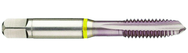 44028 2B 3-Flute Cobalt Yellow Ring Spiral Point Plug Tap-MolyGlide - Industrial Tool & Supply