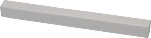 Norton - 220 Grit Aluminum Oxide Square Dressing Stick - 6 x 1/2 x 1/2, Very Fine Grade, Vitrified Bond - Industrial Tool & Supply
