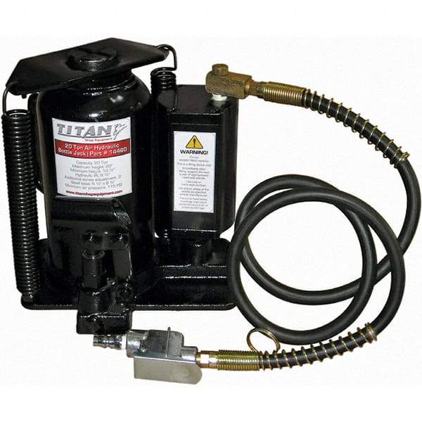 AME International - Manual Bottle, Screw, Ratchet & Hydraulic Jacks Type: Bottle Jack Load Capacity (Ton): 50 (Inch) - Industrial Tool & Supply
