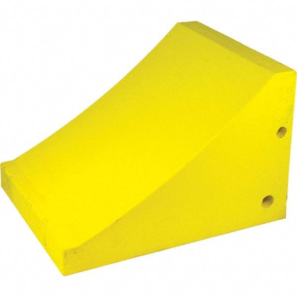 AME International - Wheel Chocks Width (Inch): 8-7/8 Height (Inch): 9-7/8 - Industrial Tool & Supply