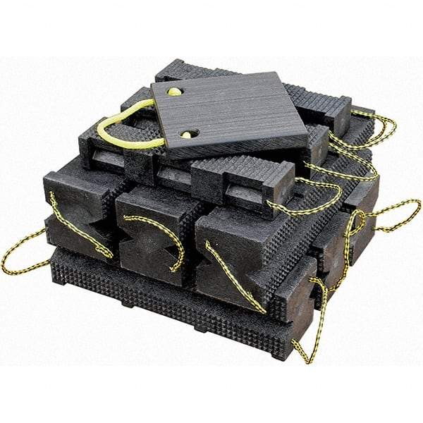 AME International - Cribbing Blocks & Sets Material: Recycled Plastic Height (Inch): 24 - Industrial Tool & Supply