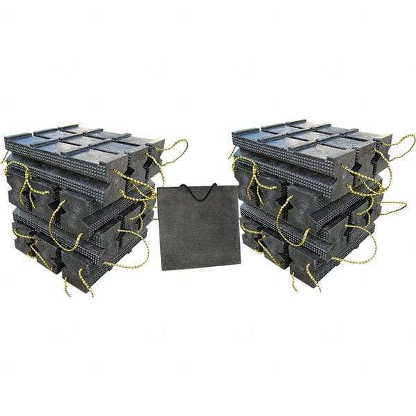 AME International - Cribbing Blocks & Sets Material: Recycled Plastic Height (Inch): 48 - Industrial Tool & Supply