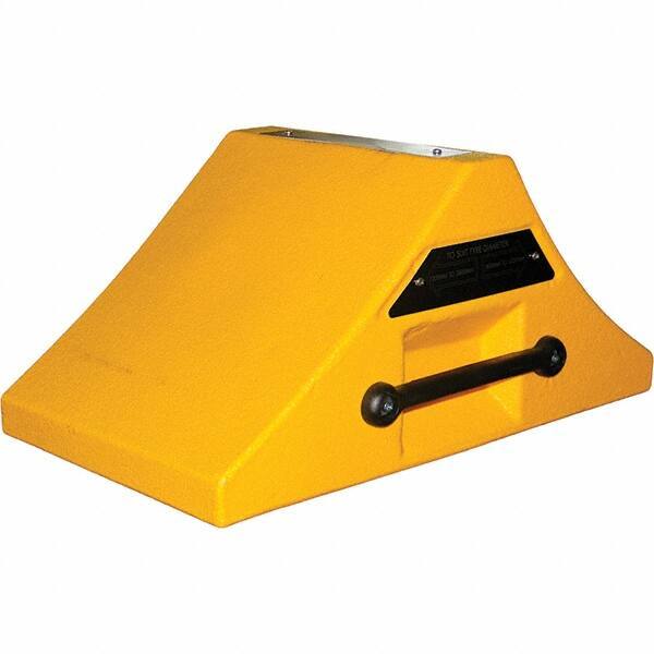 AME International - Wheel Chocks Width (Inch): 12-3/4 Height (Inch): 13-1/2 - Industrial Tool & Supply