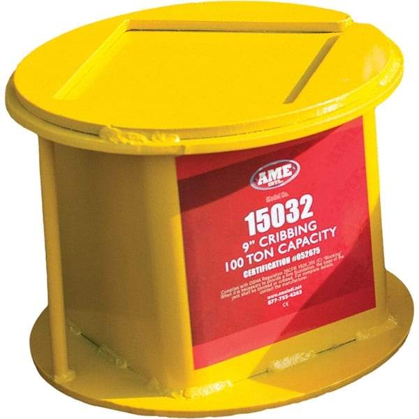 AME International - Cribbing Accessories Type: Crib Stand Material: Steel - Industrial Tool & Supply