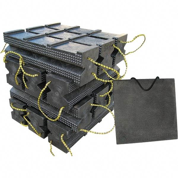AME International - Cribbing Blocks & Sets Material: Recycled Plastic Height (Inch): 25 - Industrial Tool & Supply