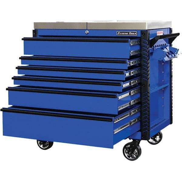 EXTREME TOOLS - Tool Storage Carts Type: Tool Cart Number of Drawers: 6 - Industrial Tool & Supply