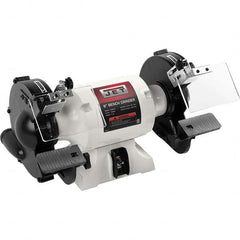 Jet - Bench Grinders & Buffers Machine Type: Bench Grinder Wheel Diameter (Inch): Accepts 8 - Industrial Tool & Supply