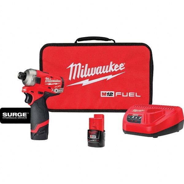 Milwaukee Tool - Impact Drivers Power Type: Cordless Voltage: 12 - Industrial Tool & Supply