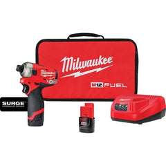 Milwaukee Tool - Impact Drivers Power Type: Cordless Voltage: 12 - Industrial Tool & Supply