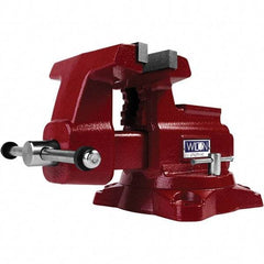 Wilton - Bench & Pipe Combination Vises Jaw Width (Inch): 6-1/2 Jaw Opening Capacity (Inch): 6-1/4 - Industrial Tool & Supply