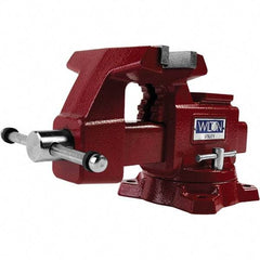 Wilton - Bench & Pipe Combination Vises Jaw Width (Inch): 5-1/2 Jaw Opening Capacity (Inch): 5 - Industrial Tool & Supply