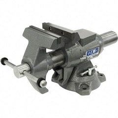 Wilton - Bench & Pipe Combination Vises Jaw Width (Inch): 5-1/2 Jaw Opening Capacity (Inch): 5 - Industrial Tool & Supply