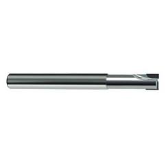 14mm Dia. - 83mm OAL - 2 FL Straight FL Carbide End Mill - Industrial Tool & Supply