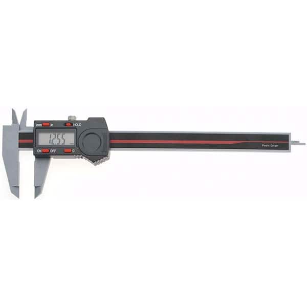 Value Collection - 0 to 150mm Range, 0.01mm Resolution, Electronic Caliper - Industrial Tool & Supply