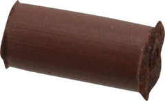 Cratex - 1/4" Max Diam x 1/2" Long, Cylinder, Rubberized Point - Fine Grade, Silicon Carbide, 1/16" Arbor Hole, Unmounted - Industrial Tool & Supply