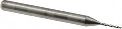 M.A. Ford - #68, 130° Drill Point, 1/8" Shank Diam, Fast Spiral Circuit Board Drill Bit - Industrial Tool & Supply