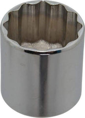 Proto - 1-5/16", 1/2" Drive, Standard Hand Socket - 12 Points, 1-55/64" OAL, Chrome Vanadium, Chrome Finish - Industrial Tool & Supply