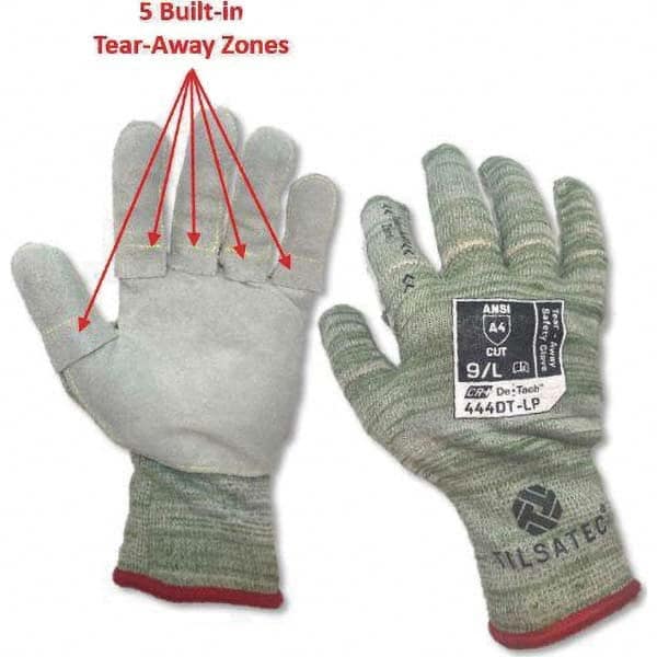 Tilsatec - Size XL (10), ANSI Cut Lvl A4, Puncture Lvl 4, Abrasion Lvl 4, Cut & Puncture Resistant Gloves - Industrial Tool & Supply