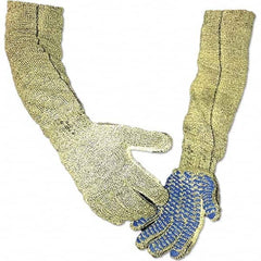 Tilsatec - Size S (7), ANSI Cut Lvl A9, Abrasion Lvl 3, PVC Coated Cut & Puncture Resistant Gloves - Industrial Tool & Supply
