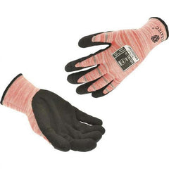 Tilsatec - Size L (9), ANSI Cut Lvl A1, Puncture Lvl 2, Abrasion Lvl 4, Micro-Foam Nitrile Coated Cut & Puncture Resistant Gloves - Industrial Tool & Supply