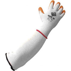 Tilsatec - Size M (8), ANSI Cut Lvl A9, Puncture Lvl 4, Abrasion Lvl 4, Latex Coated Cut & Puncture Resistant Gloves - Industrial Tool & Supply