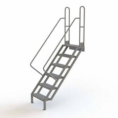 TRI-ARC - Rolling & Wall Mounted Ladders & Platforms Type: Stairway Slope Ladder Style: Stair Unit - Industrial Tool & Supply