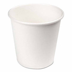 Boardwalk - Paper Hot Cups, 4 oz, White, 1000/Carton - Industrial Tool & Supply