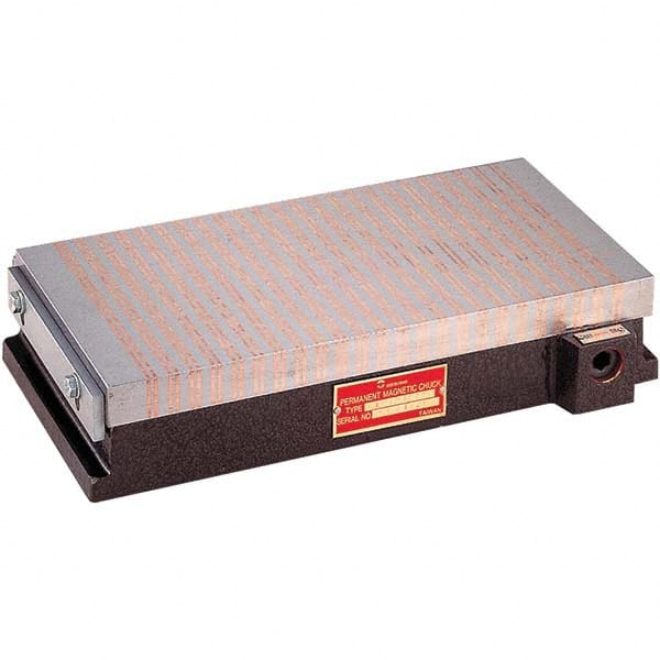 Techniks - Permanent Magnetic Chucks Shape: Rectangle Width/Diameter (Inch): 8 - Industrial Tool & Supply