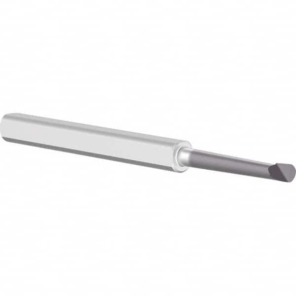 Criterion - 0.08" Min Bore Diam, 1/2" Max Bore Depth, 1/8" Shank Diam, Boring Bar - Industrial Tool & Supply