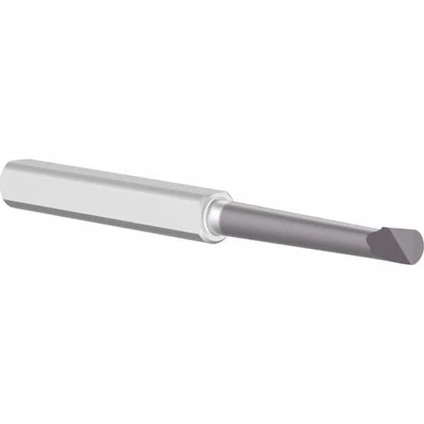 Criterion - 0.18" Min Bore Diam, 1-1/8" Max Bore Depth, 1/4" Shank Diam, Boring Bar - Industrial Tool & Supply