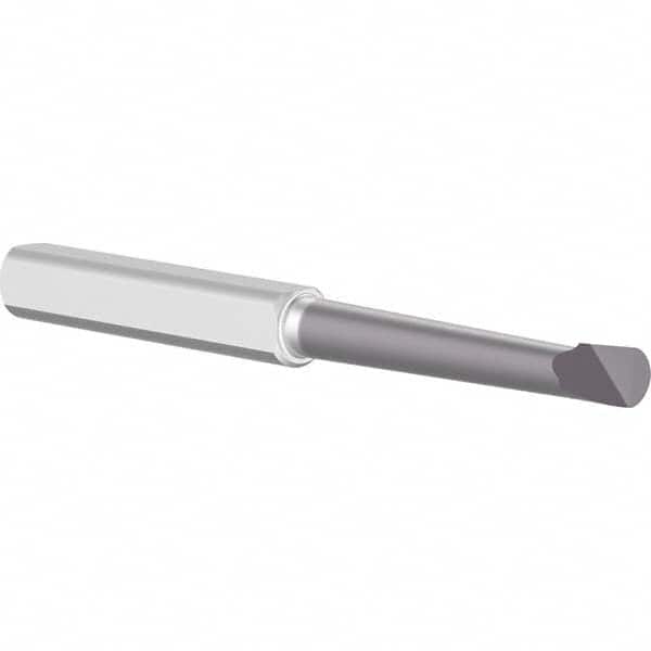 Criterion - 0.2" Min Bore Diam, 1-1/4" Max Bore Depth, 1/4" Shank Diam, Boring Bar - Industrial Tool & Supply