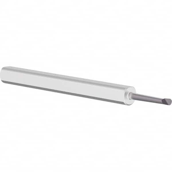 Criterion - 0.05" Min Bore Diam, 0.3" Max Bore Depth, 1/8" Shank Diam, Boring Bar - Industrial Tool & Supply