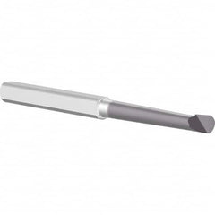 Criterion - 0.11" Min Bore Diam, 0.7" Max Bore Depth, 1/8" Shank Diam, Boring Bar - Industrial Tool & Supply